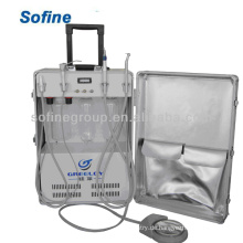 Portable Dental Unit Mobile Dental Unit Stuhl (mit CE) Portable Dental Unit mit Aire Kompressor